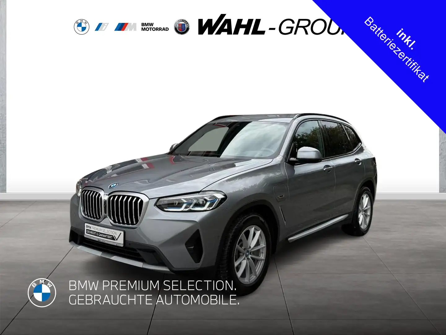 BMW X3 xDrive30e Sport eSitze 97% Akku HeadUp Laser Innov Grau - 1