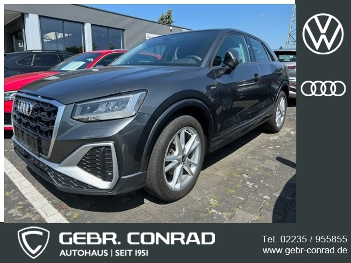 Audi Q2 35 TFSI "S line", NP: 47.000 € Gris - 1