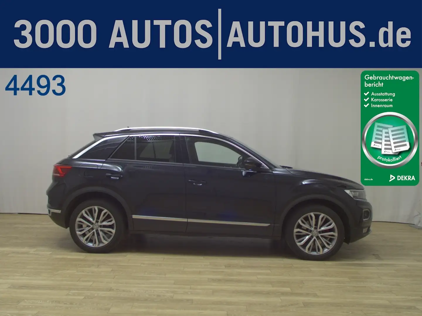 Volkswagen T-Roc 1.5 TSI Sport Navi LED AID LED ACC RFK Nero - 1