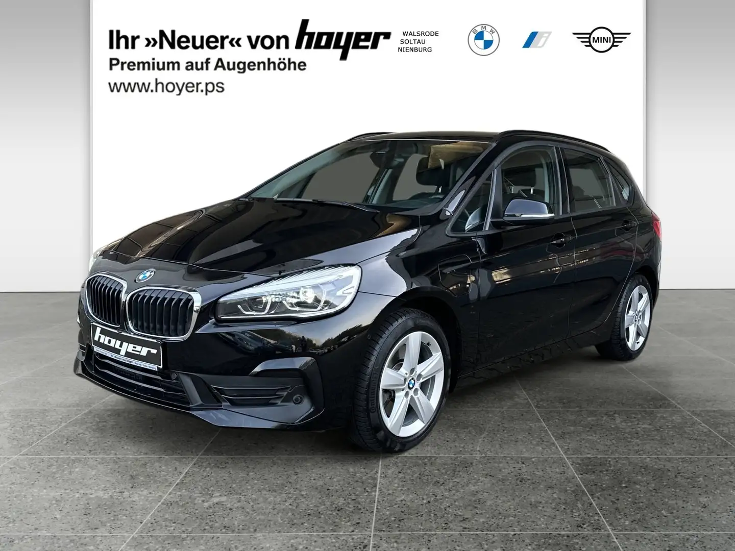 BMW 225 xe iPerformance Active Tourer Advantage LED Schwarz - 1
