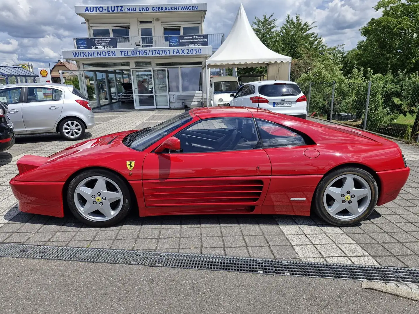 Ferrari 348 ts - Sammlerfahrzeug 15 Jahre Stillstand Червоний - 1