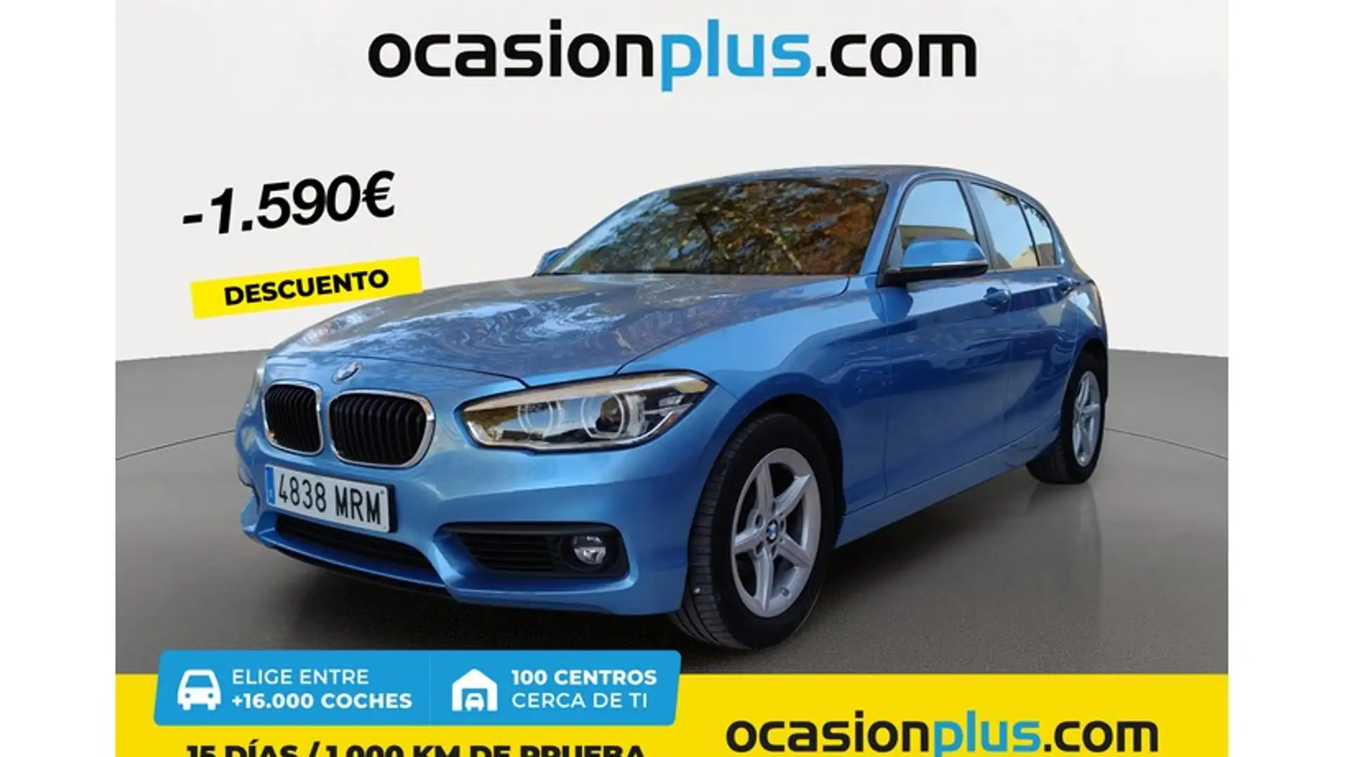 BMW 118 118dA Albastru - 1