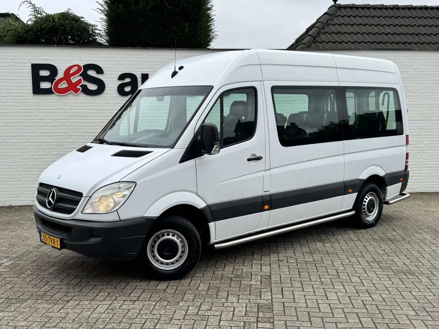 Mercedes-Benz Sprinter 313 2.2 CDI 366 MARGE Rolstoellift 9-persoons Auto Weiß - 1