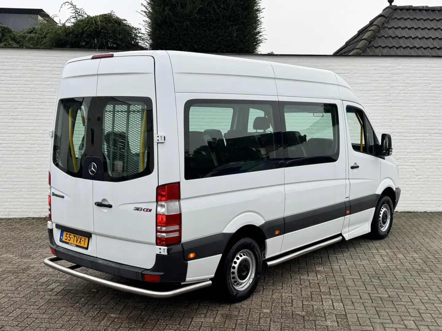Mercedes-Benz Sprinter 313 2.2 CDI 366 MARGE Rolstoellift 9-persoons Auto Weiß - 2