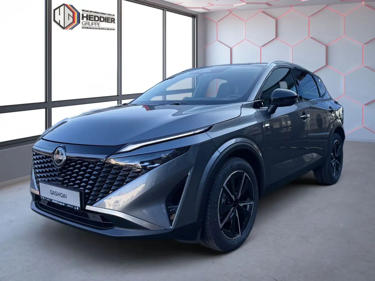 Nissan Qashqai 1.3 DIG-T MHEV Xtronic N-Way *HUD*360'Ka Grau - 1