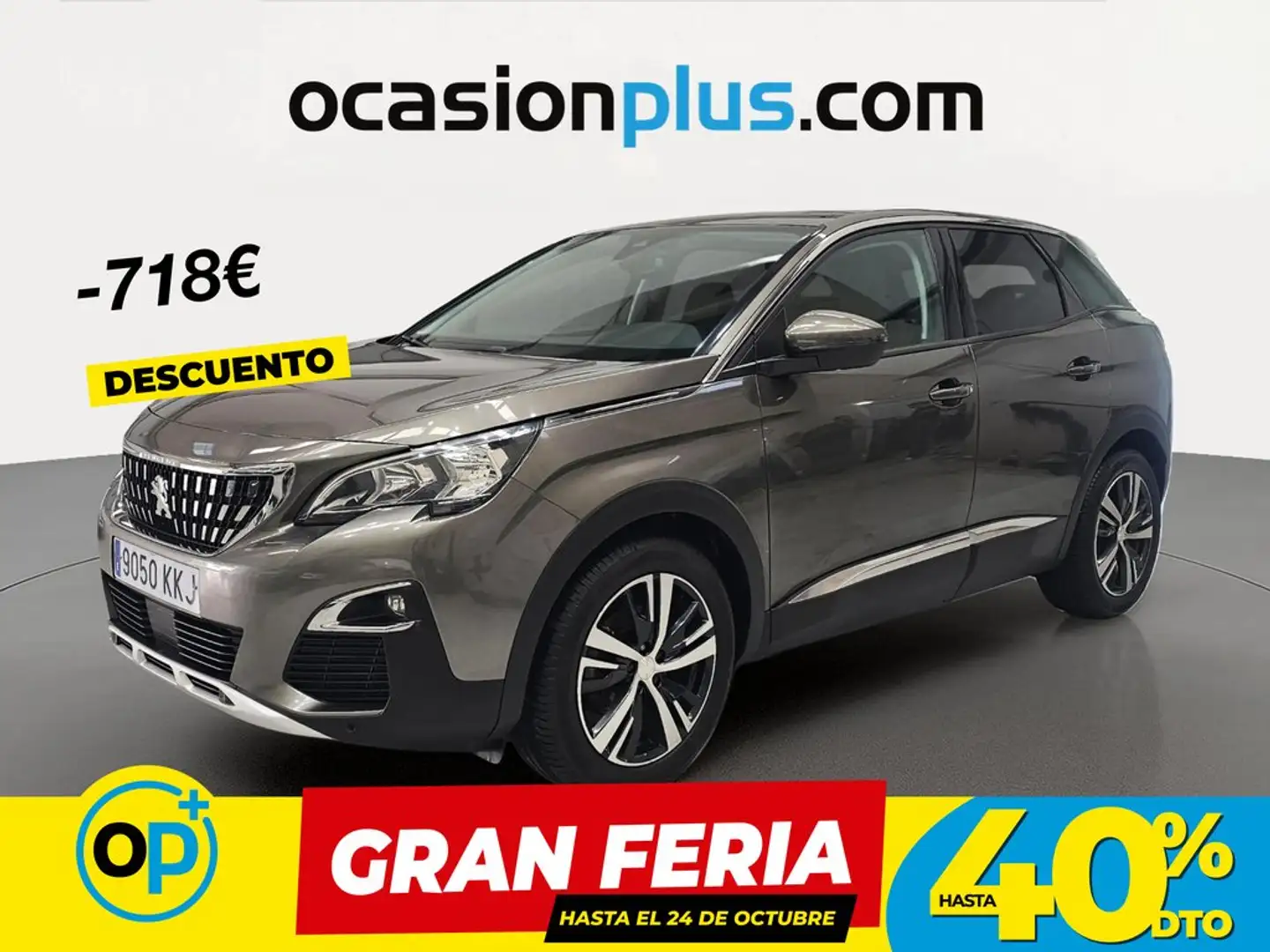 Peugeot 3008 1.2 S&S PureTech Allure 130 Gris - 1
