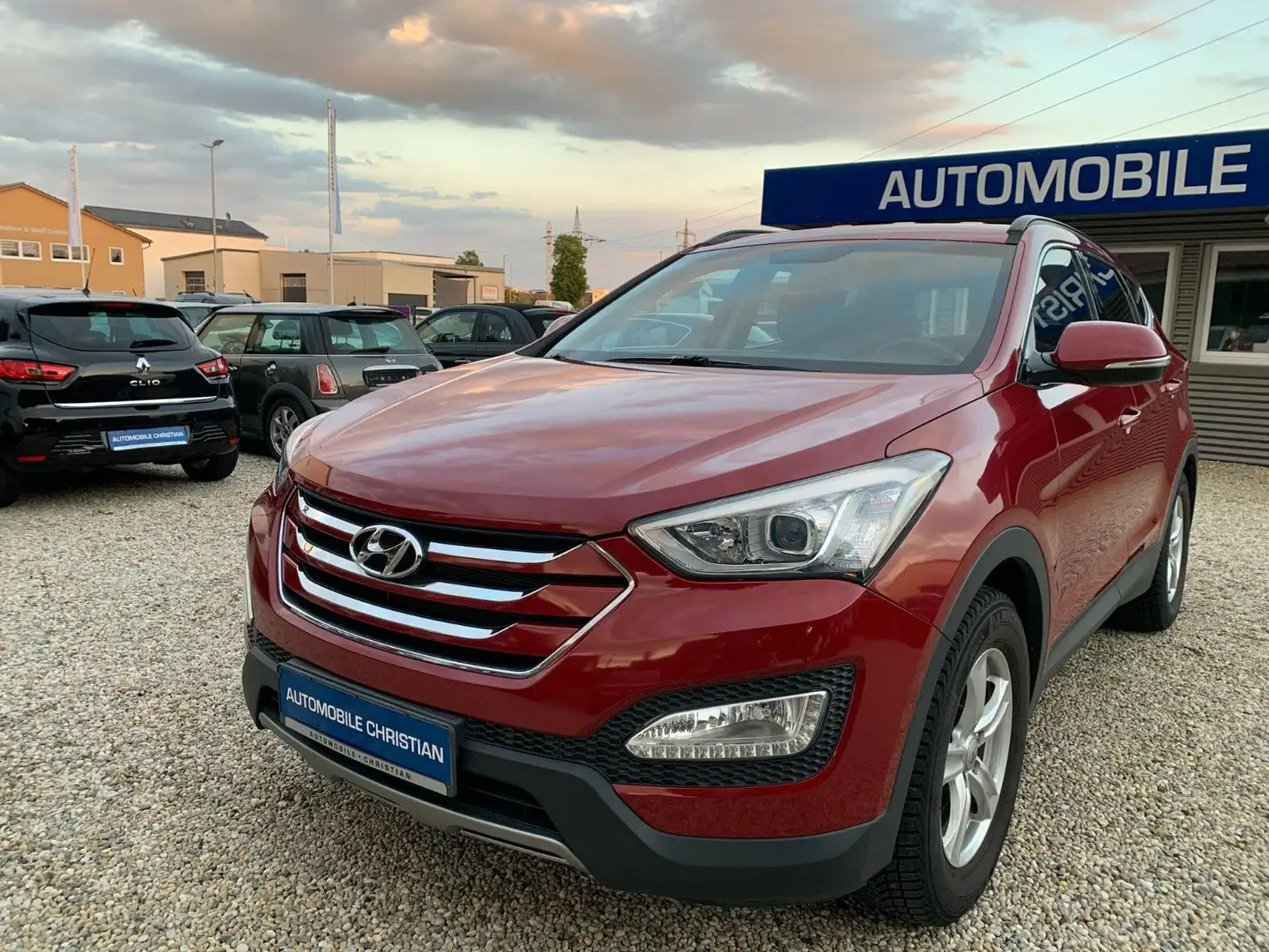 Hyundai SANTA FE LPG-GAS 2WD Klima Navi Rückfahrkamera Rot - 2