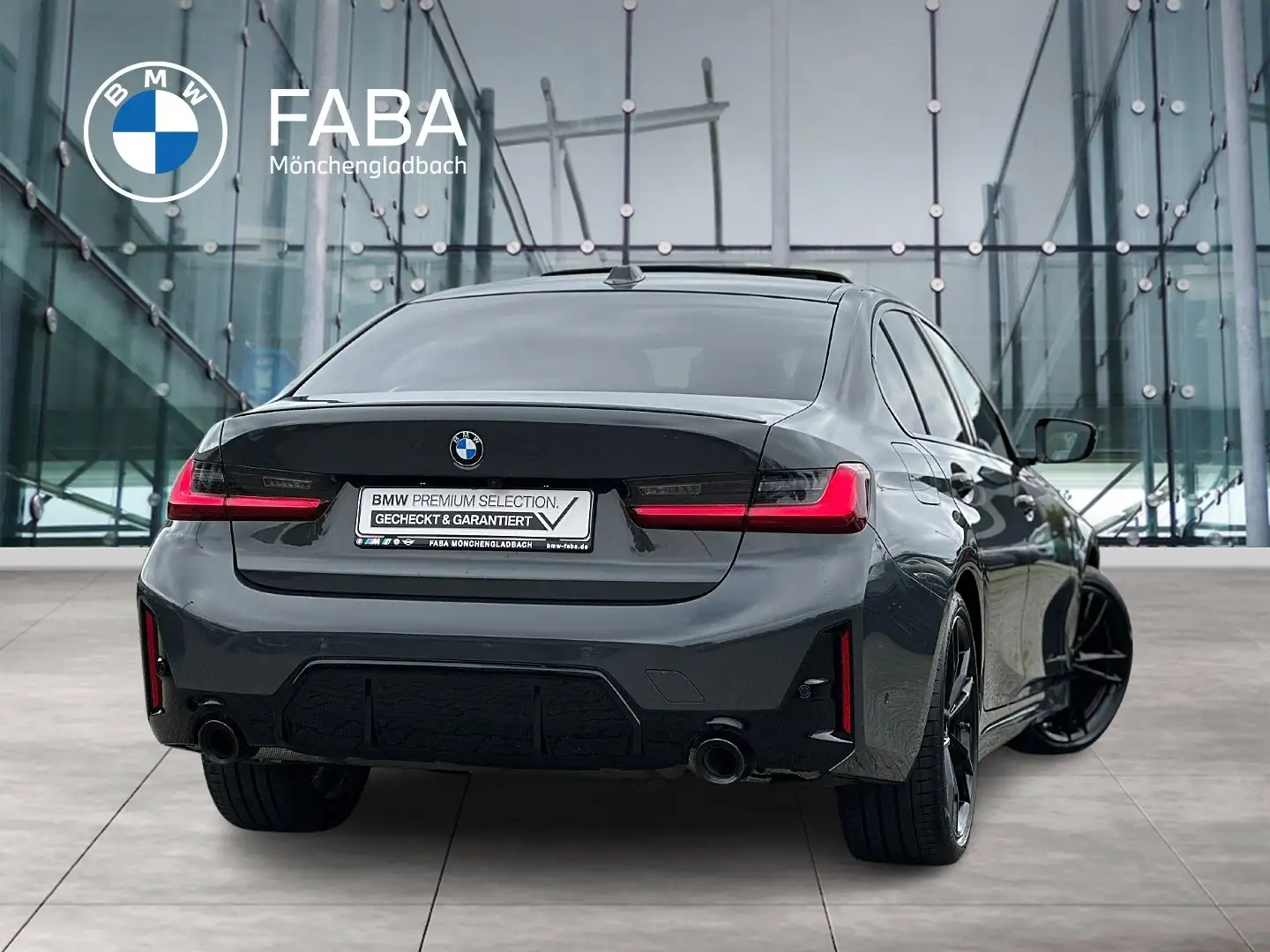BMW 330 i M Sportpaket HK HiFi DAB LED GSD Grijs - 2