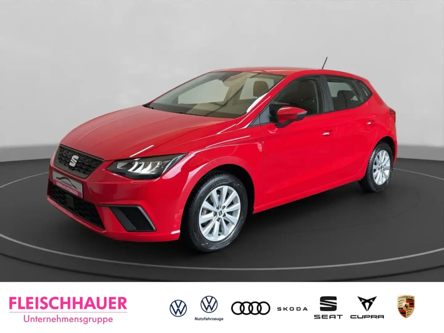 SEAT Ibiza 1.0 Style LED Apple CarPlay Android Auto Klima PDC Rot - 1