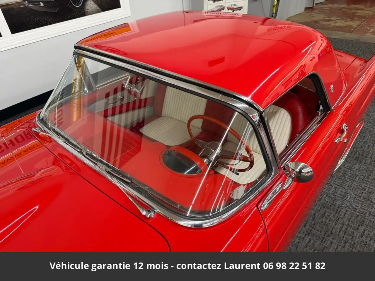 Ford Thunderbird 1955 Coupe 292 CI V8 195 HP Code P 3 vitesses Tous compris, foto 9