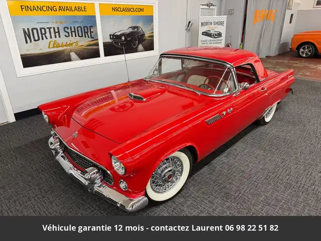 Ford Thunderbird 1955 Coupe 292 CI V8 195 HP Code P 3 vitesses Tous compris