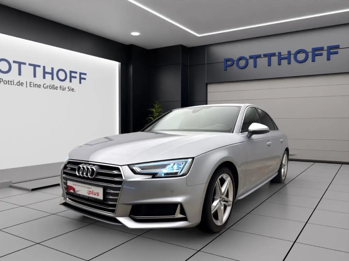 Audi S4 Q VIRTUAL LED NAVI+ SITZHZG DAB+ Srebrny - 1