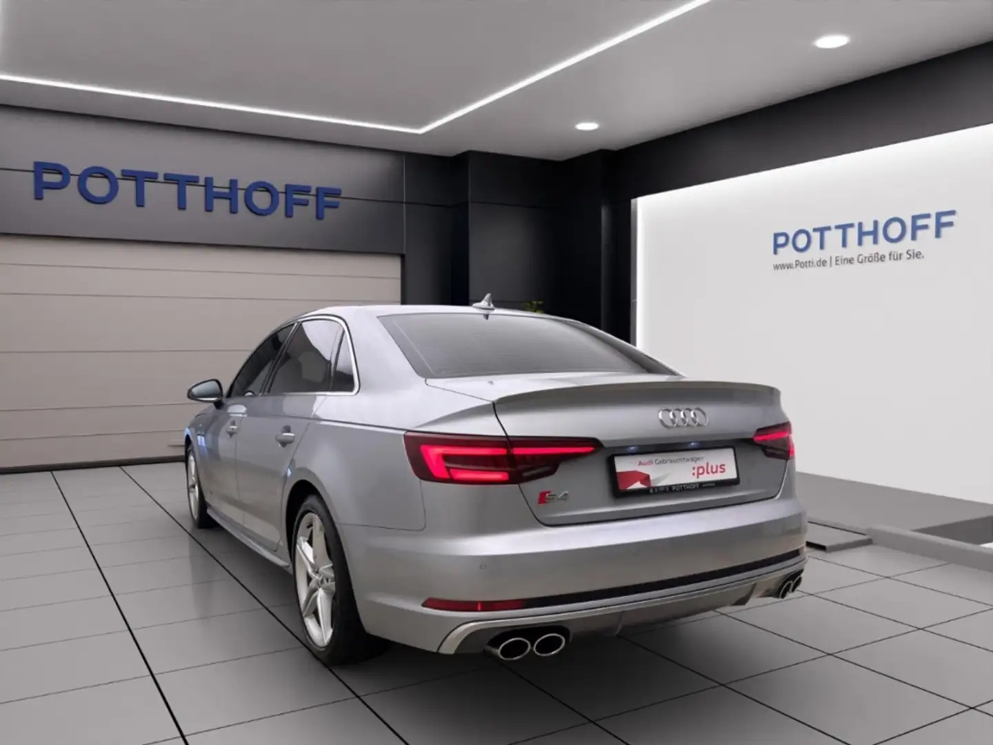 Audi S4 Q VIRTUAL LED NAVI+ SITZHZG DAB+ Srebrny - 2