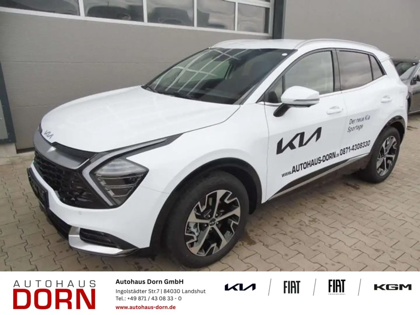 Kia Sportage Spirit 1.6T 48V 2WD DCT-Automatik Drive Weiß - 1