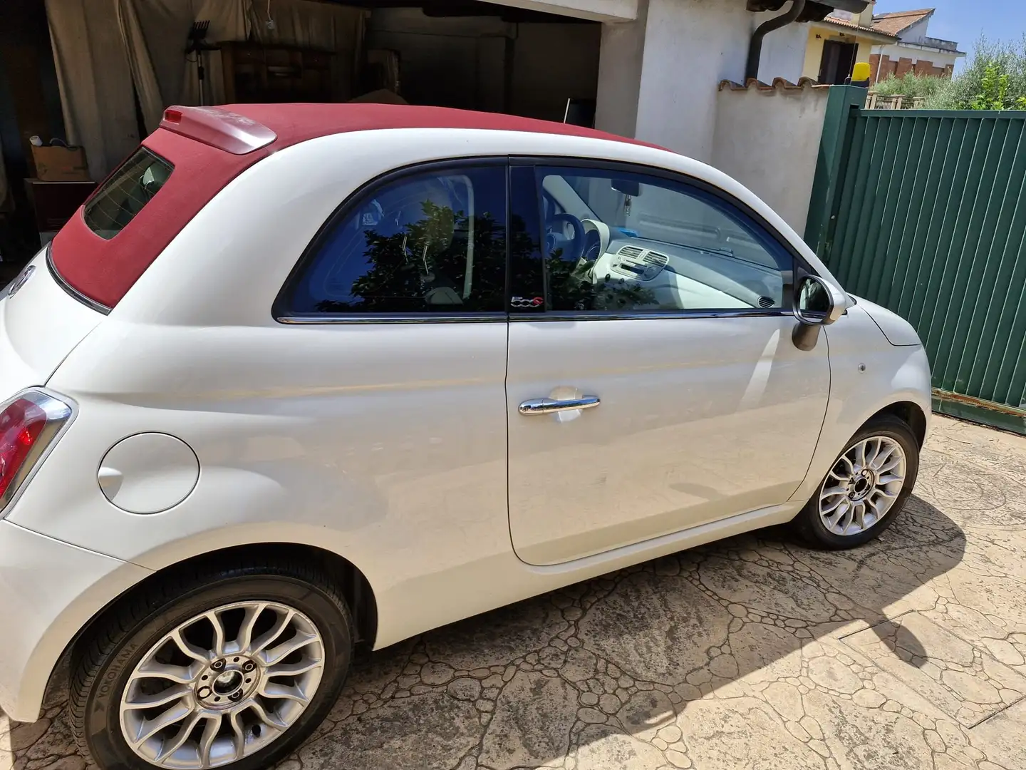 Fiat 500C 500C 1.2 Lounge 69cv E6 Wit - 2