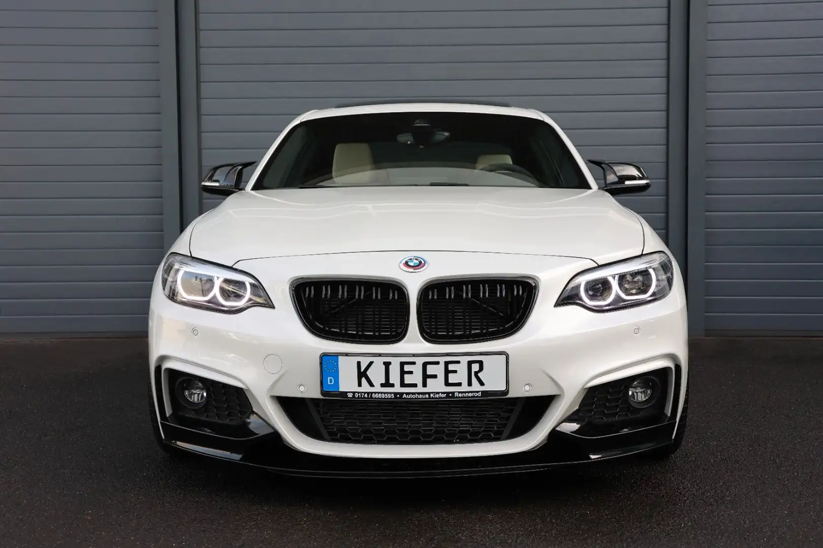 BMW 230 i Coupé/CarPlay/SHZ/LHZ/KAMERA/SPUR/R19 Blanco - 2