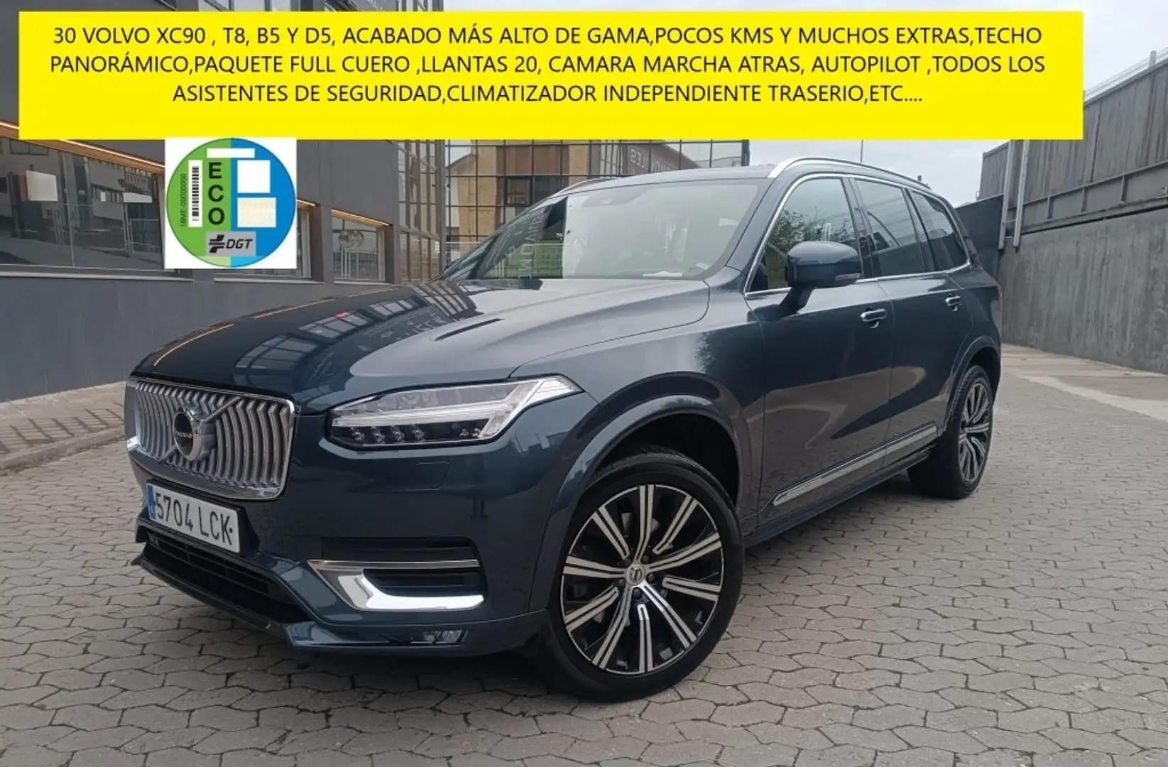 Volvo XC90 B5 Inscription 7pl. AWD Aut. Azul - 1