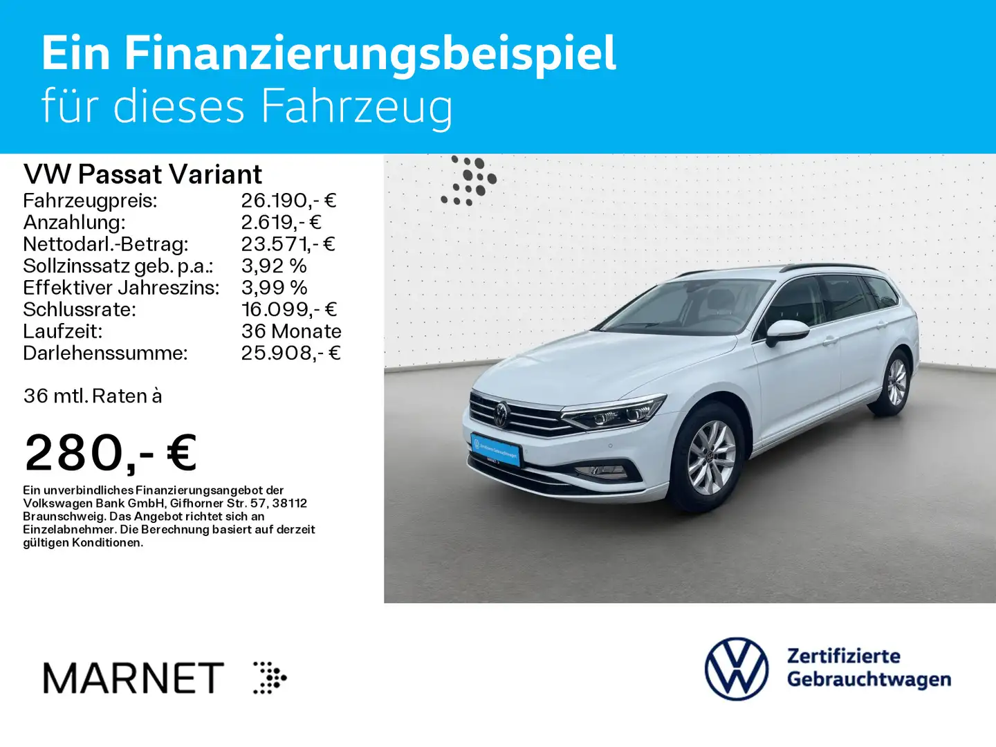 Volkswagen Passat Variant 1.5 TSI  DSG  Business*Navi* Kam Wit - 2