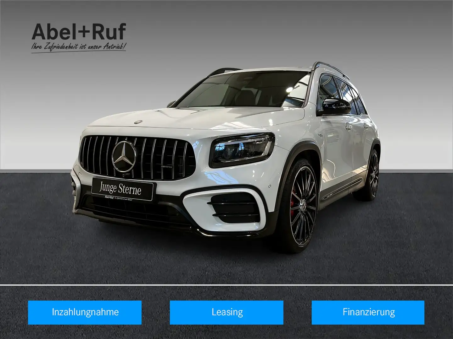 Mercedes-Benz GLB 35 AMG 4M LED+NIGHT+Kamera+Ambi+Memo+Burme Weiß - 1