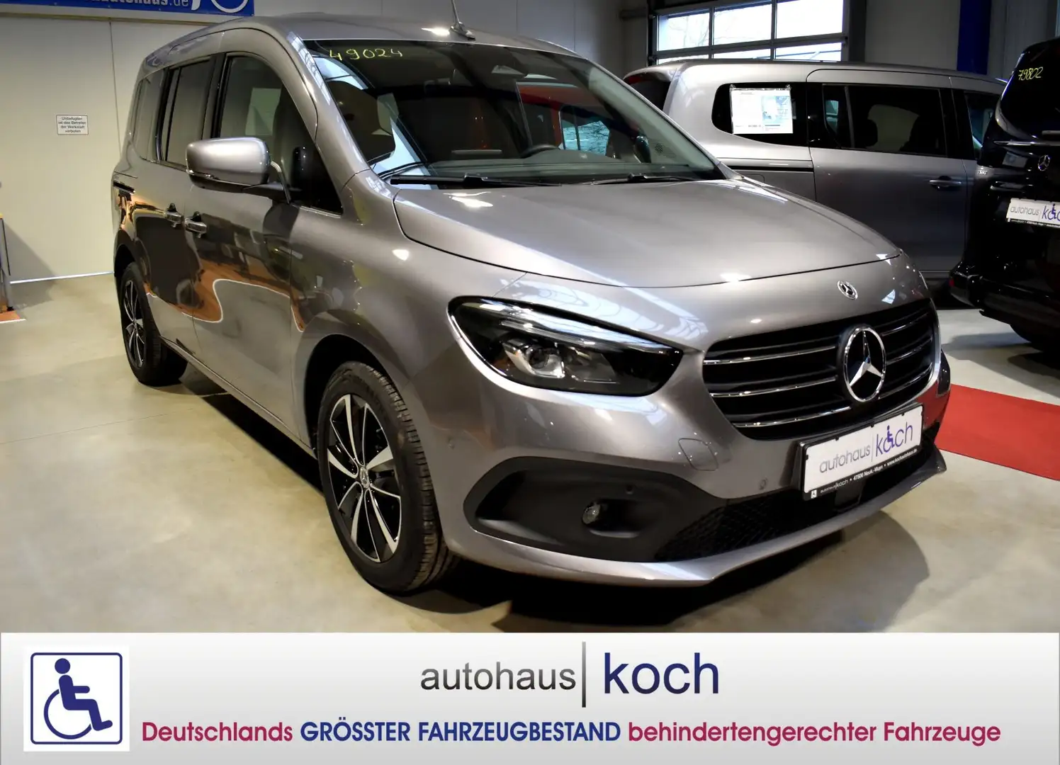 Mercedes-Benz T-Klasse 180 EU6d rollstuhlgerecht Grau - 2