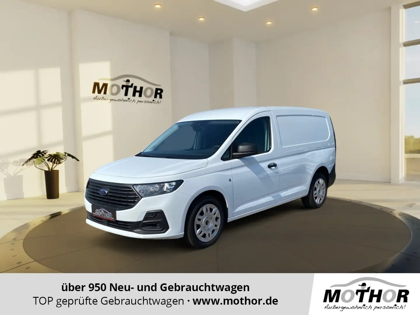 Ford Transit Connect Trend 2.0 EcoBlue TEMP PDC Weiß - 1