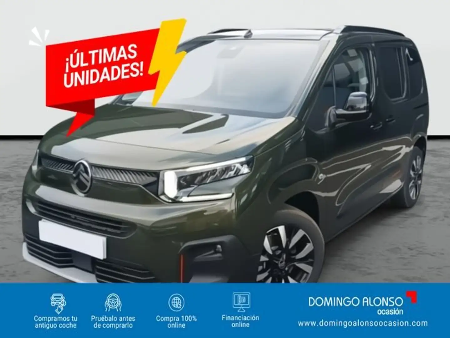 Citroen Berlingo Talla M BlueHDi 100 S&S 6v MAX Verde - 1
