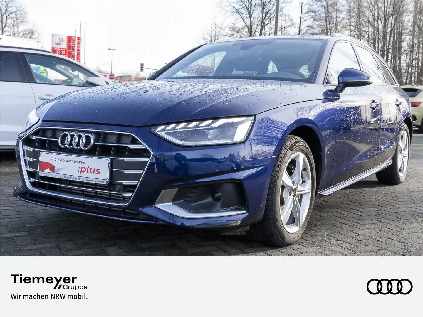 Audi A4 40 TFSI Q ADVANCED PANO AHK LED KAMERA Blau - 1