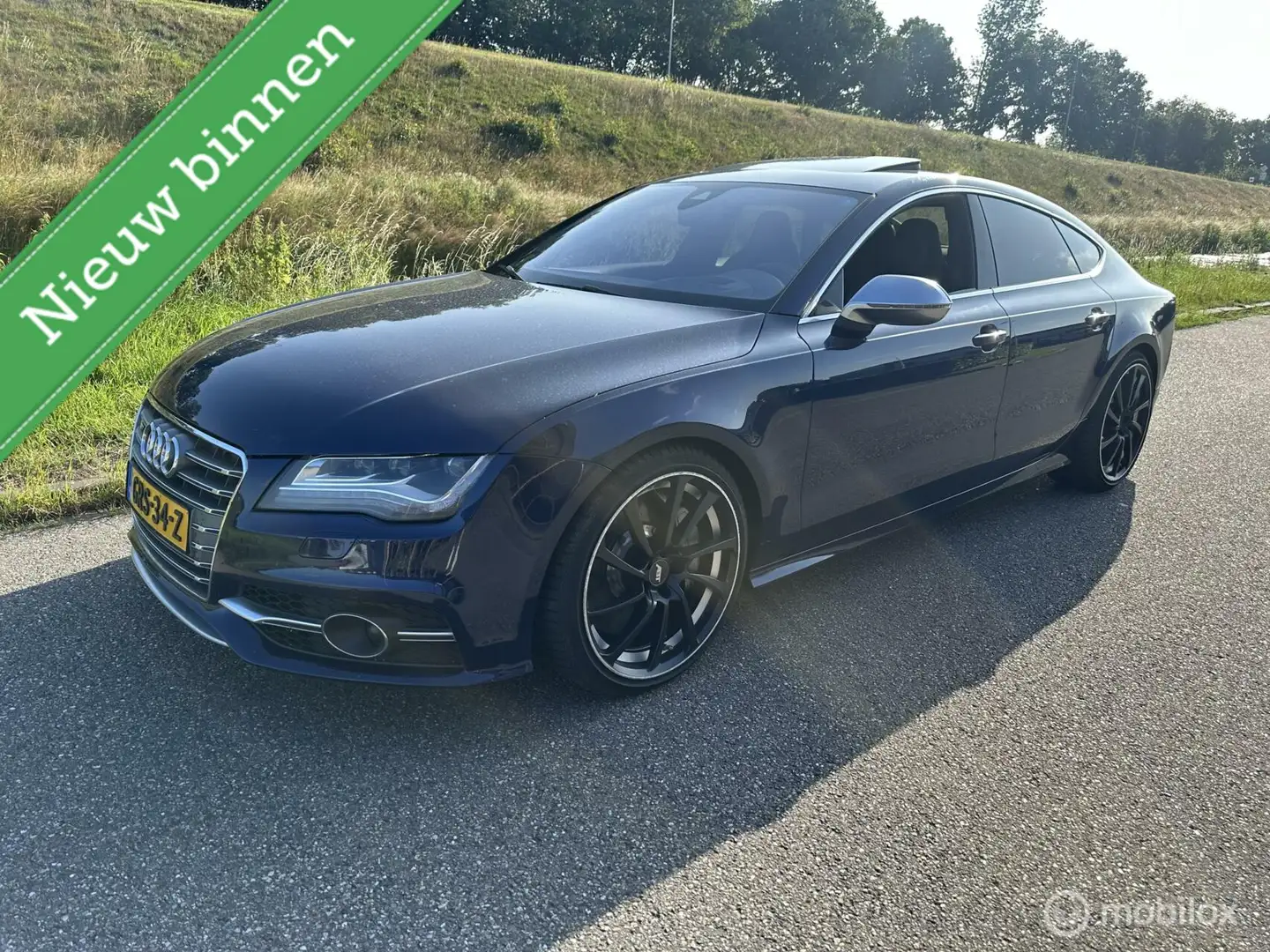 Audi S7 4.0 TFSI S7 quattro Pro Line plus sport uitlaat Blauw - 1