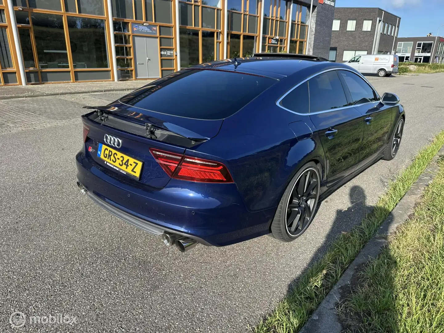 Audi S7 4.0 TFSI S7 quattro Pro Line plus sport uitlaat Blauw - 2