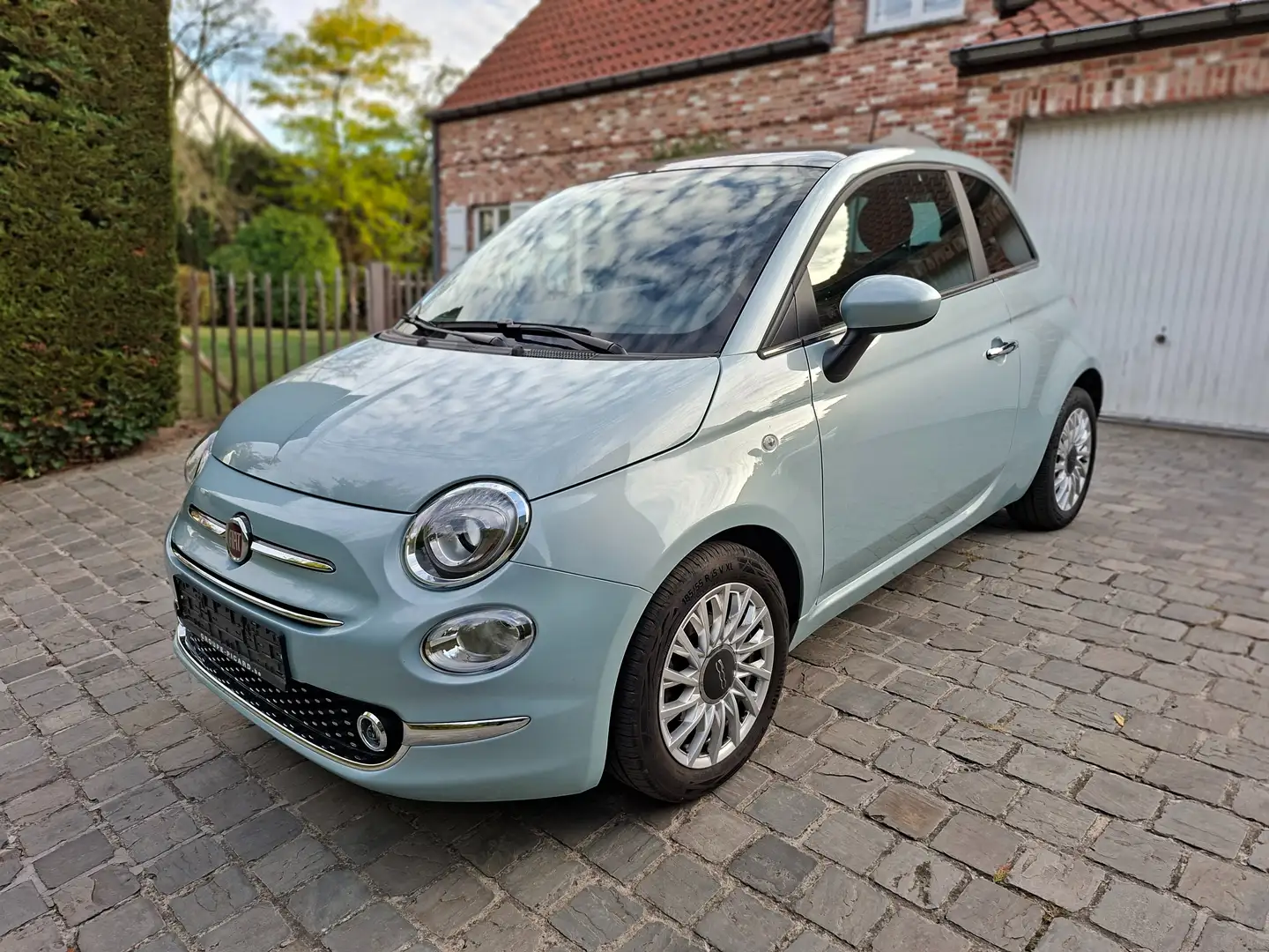 Fiat 500 500 1.0i MHEV GARANTIE 12 MOIS CT+CARPASS OK Blauw - 1