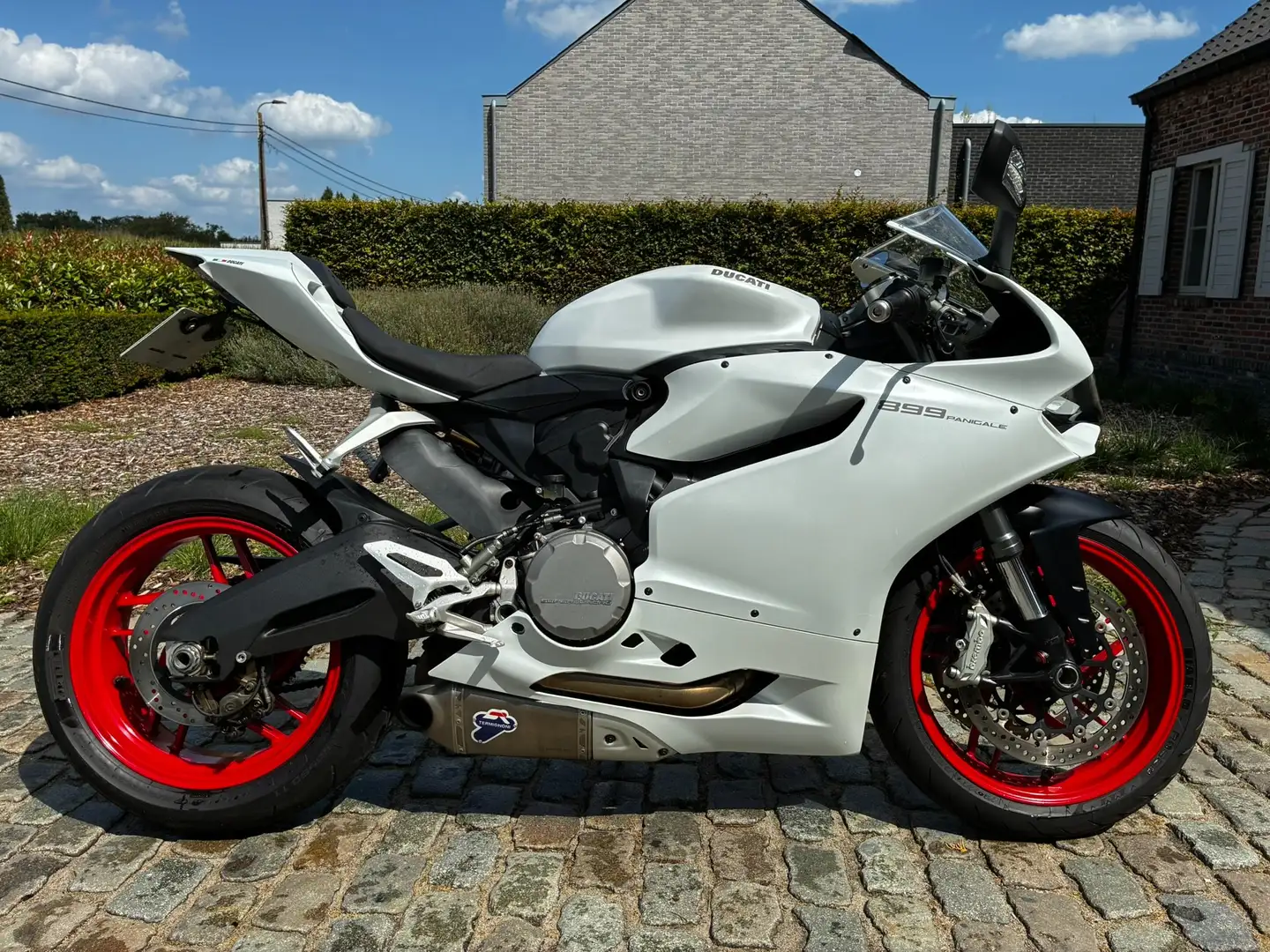 Ducati 899 Panigale Blanco - 1