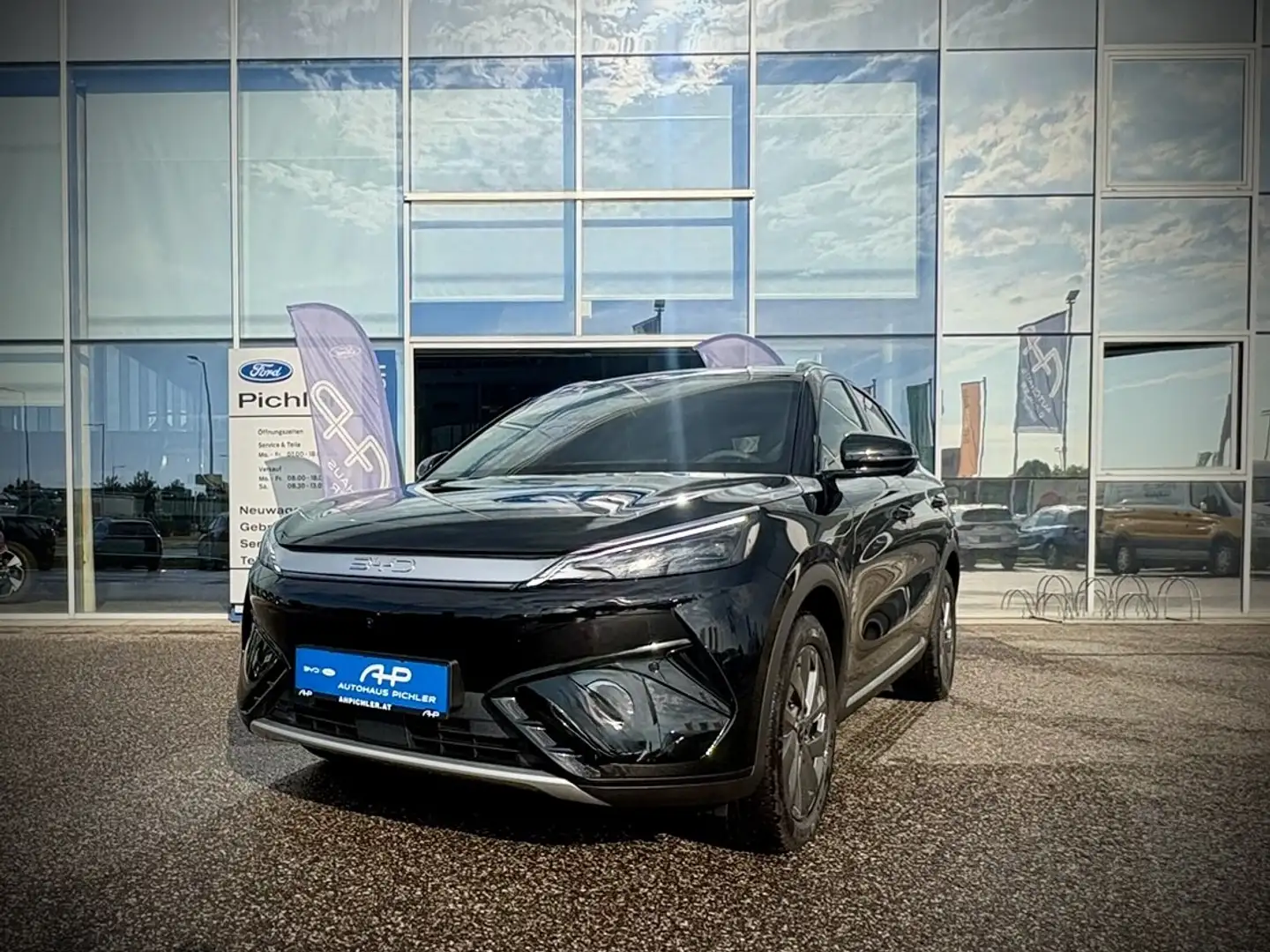 BYD Atto 3 EVO Excellence AWD 330KW  LEASING AKTION Schwarz - 2