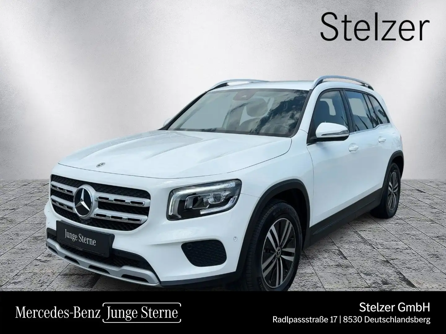 Mercedes-Benz GLB 200 4MATIC Style PTS LED MBUX AHK RKam Klima Weiß - 1