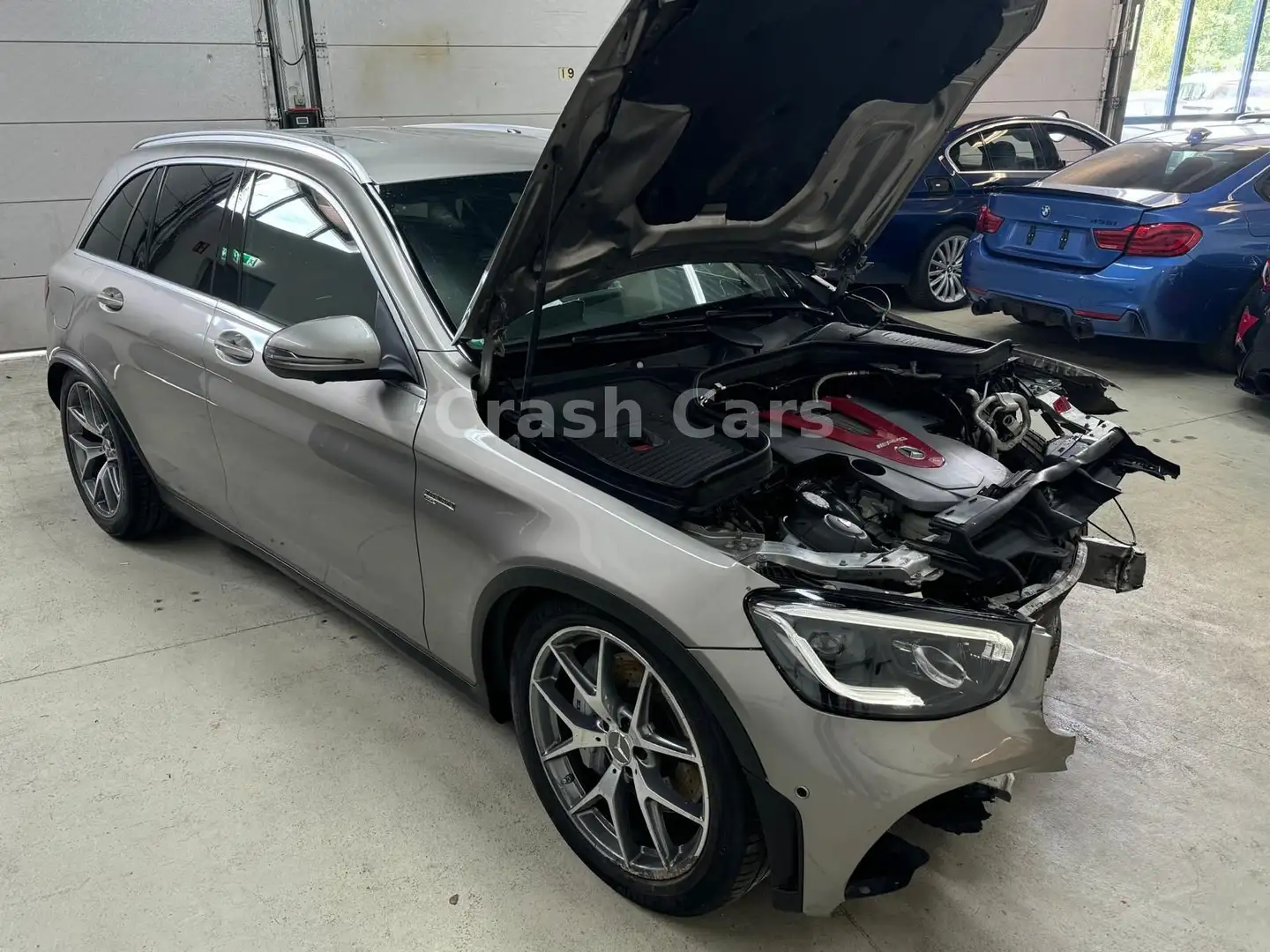Mercedes-Benz GLC 450 GLC 43 AMG Performance 4MATIC*ACC*360*Burmester* Zilver - 1