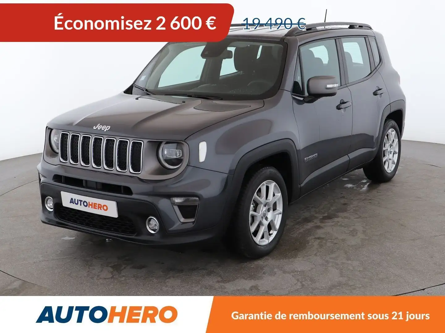 Jeep Renegade 1.0 GSE T3 Limited Gris - 1