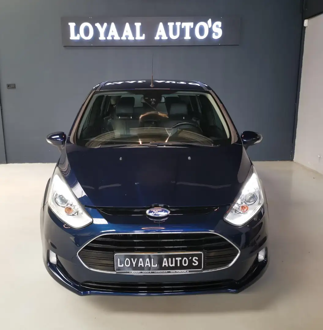 Ford B-Max 1.0 EcoBoost Titanium| AIRCO| NAP |PDC| APK. Blauw - 2