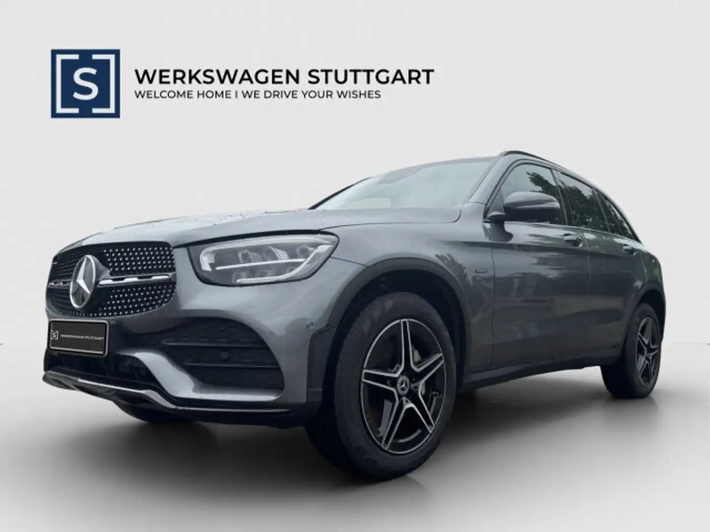 Mercedes-Benz GLC 300 GLC 300 e 4MATIC AMG Night AHK Mem KeylGo Kam  LED Grau - 1