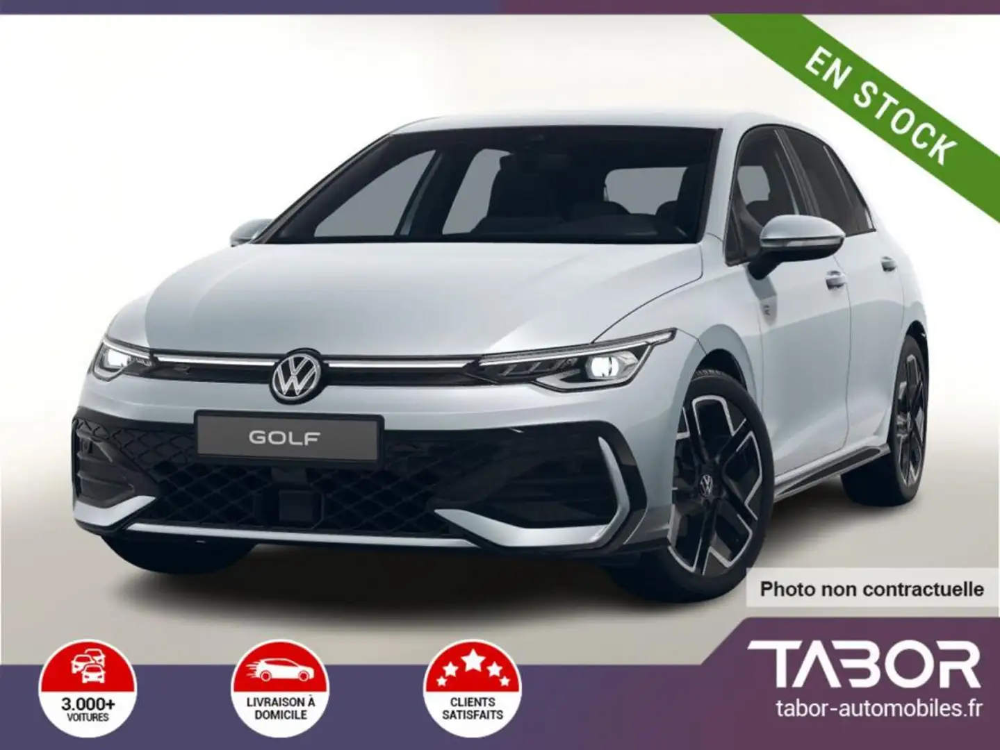 Volkswagen Golf 8 1.5 eTSI 115 DSG MY25 R-Line Argent - 1