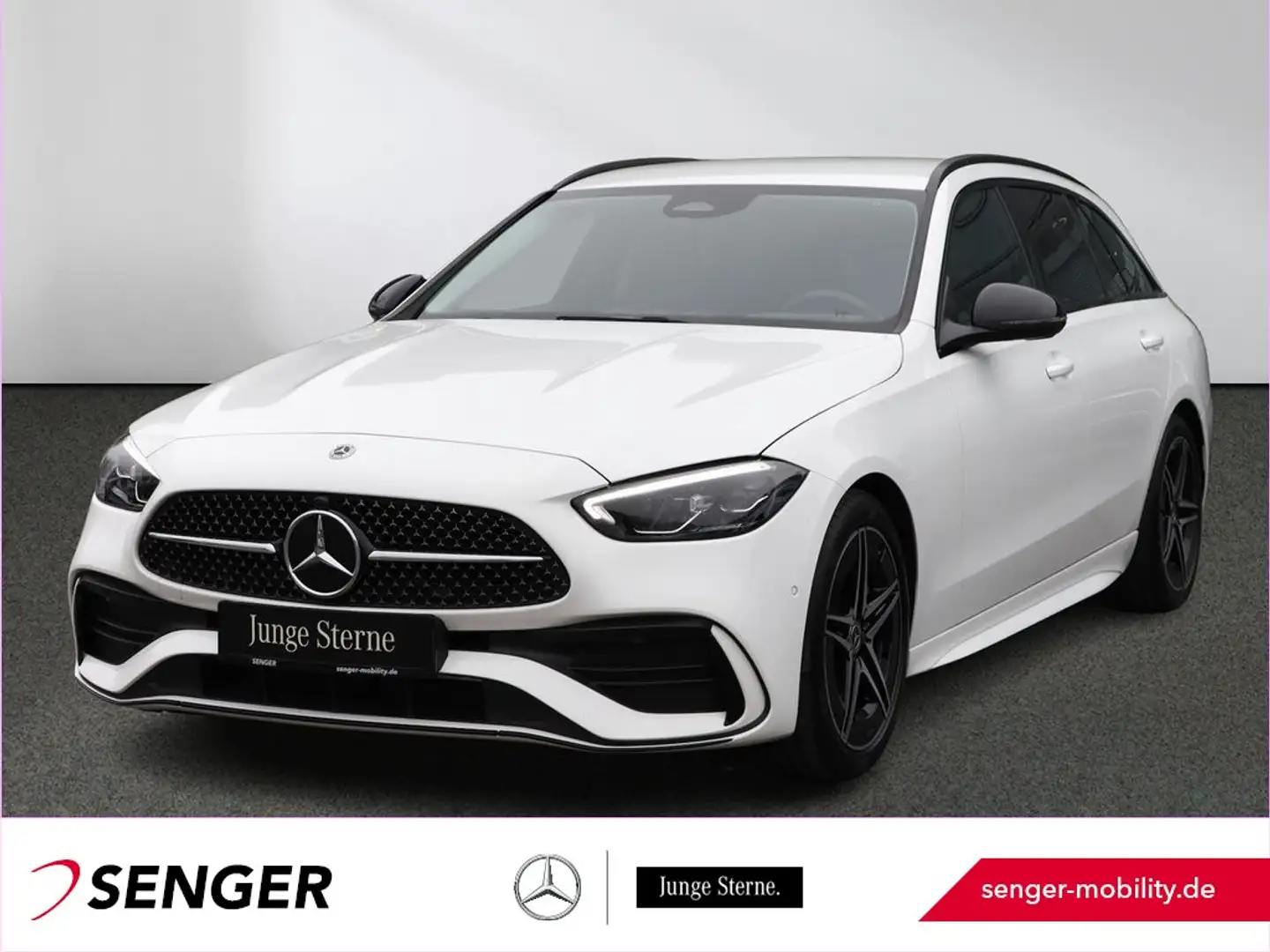 Mercedes-Benz C 180 T AMG Line Night Rückfahrkamera MBUX LED Bianco - 1