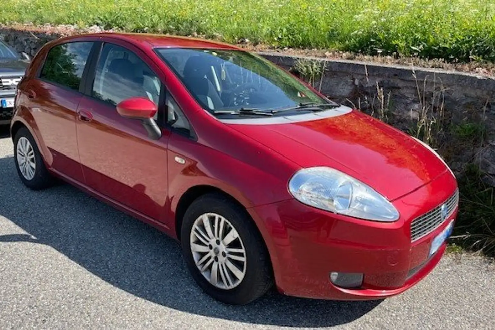 Fiat Grande Punto Grande Punto 2005 5p 1.3 mjt 16v Dynamic 90cv 6m Rosso - 1