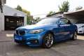BMW 220 d Cabrio M Sport|1.H|LEDALCANTARA|8-FACH| Bleu - thumbnail 1