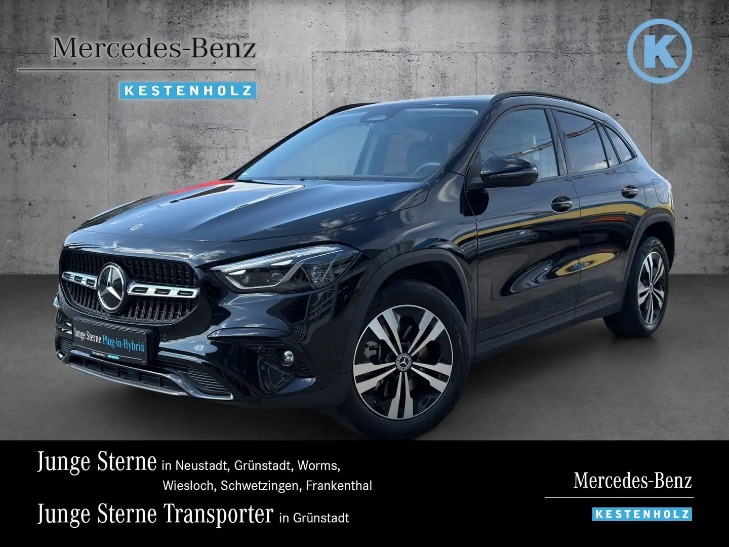 Mercedes-Benz GLA 220 GLA 220 4M PROGRESSIVE+NIGHT+KAMERA+EASYP.+MLED Czarny - 1