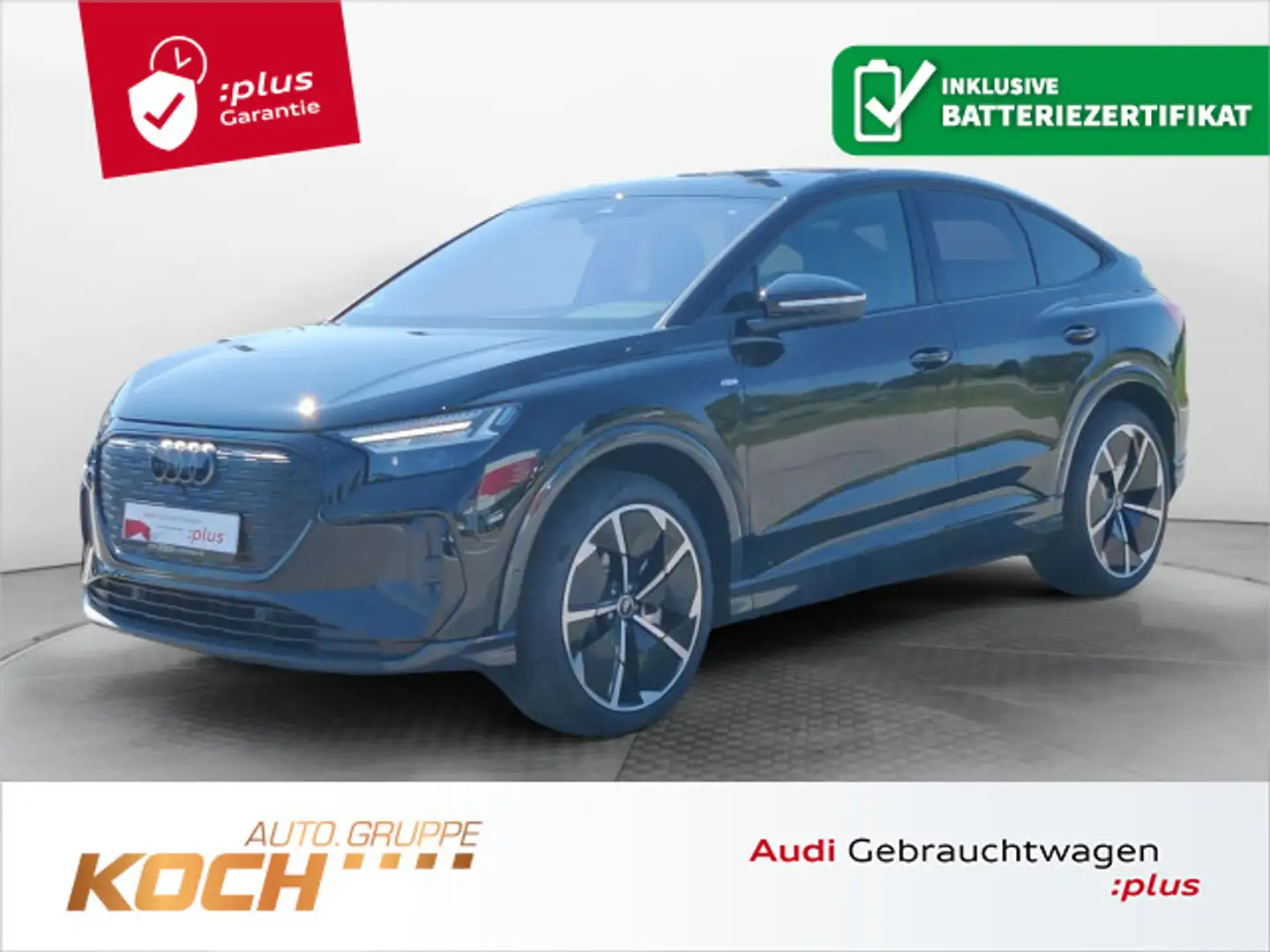 Audi Q4 e-tron 55 e-tron quattro, EA8, SONO Чорний - 1