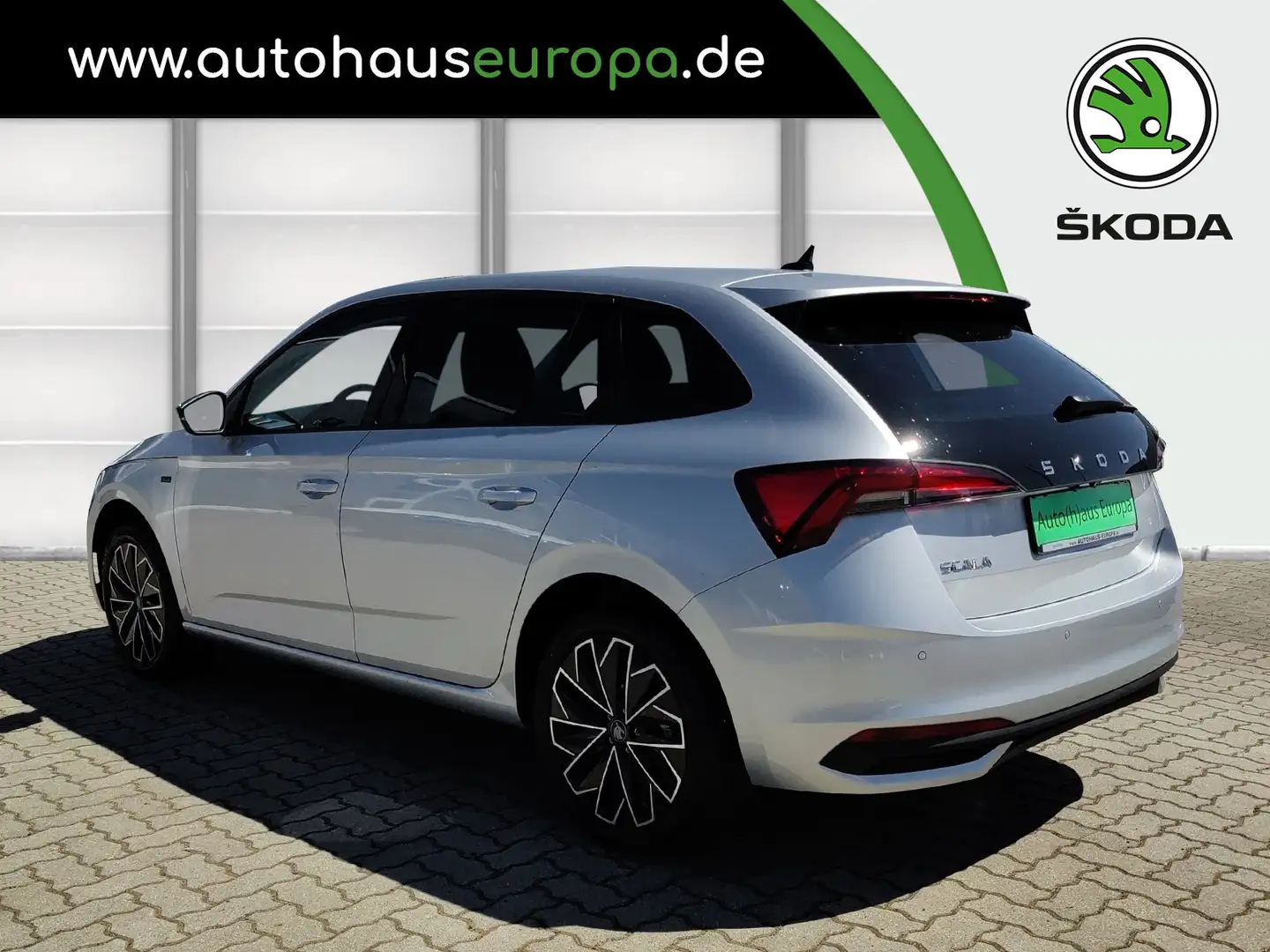 Skoda Scala 1.0 TSI Tour ACC NAV SpurH SpurW LED AHK SHZ Silber - 2