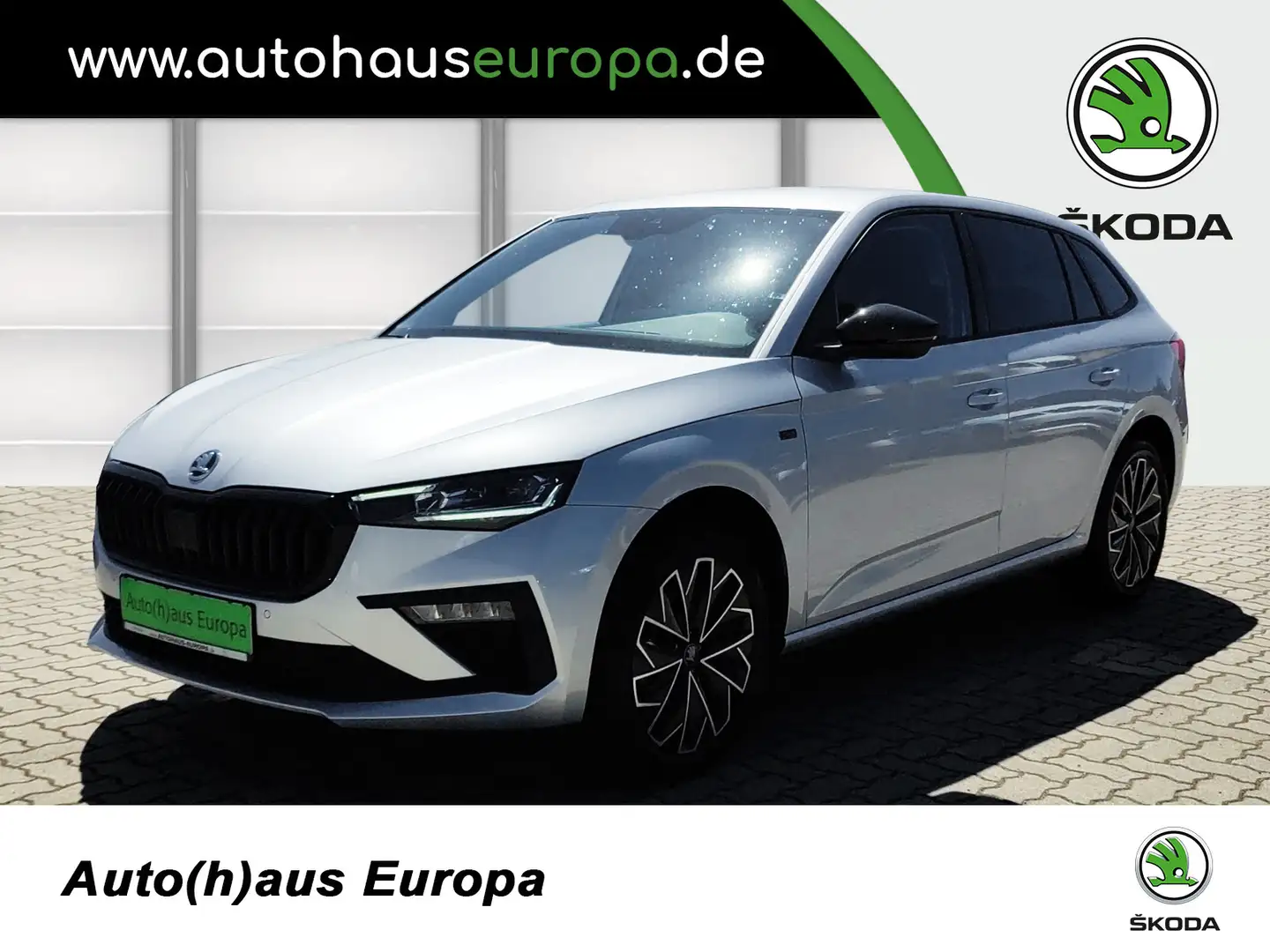 Skoda Scala 1.0 TSI Tour ACC NAV SpurH SpurW LED AHK SHZ Silber - 1