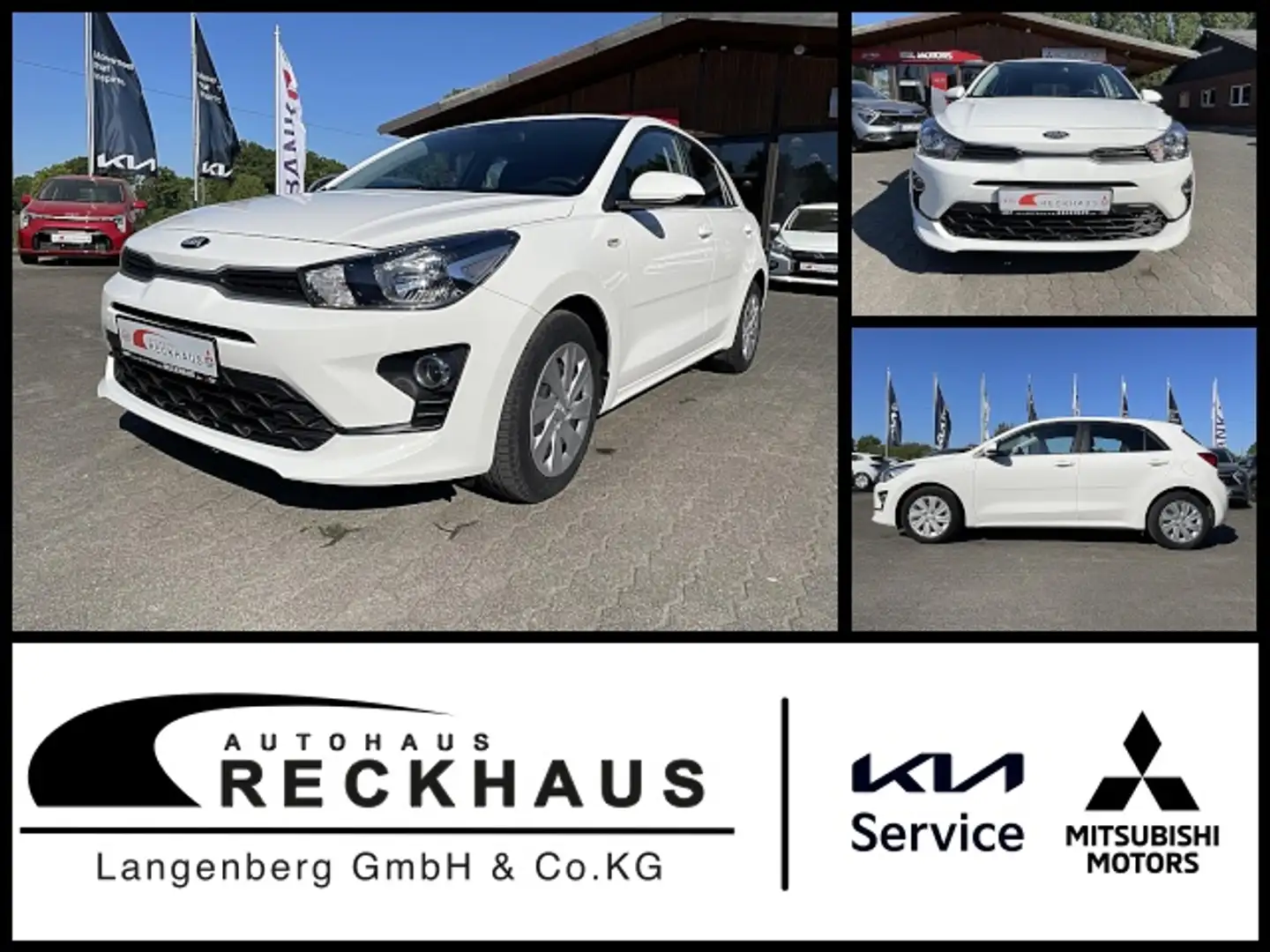 Kia Rio 1,2 Edition 7 Klima Fenster el. Blanc - 1