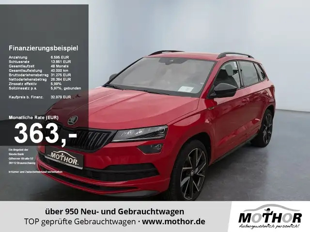 Skoda Karoq Sportline 2.0 TSI DSG Virtual Cockpit