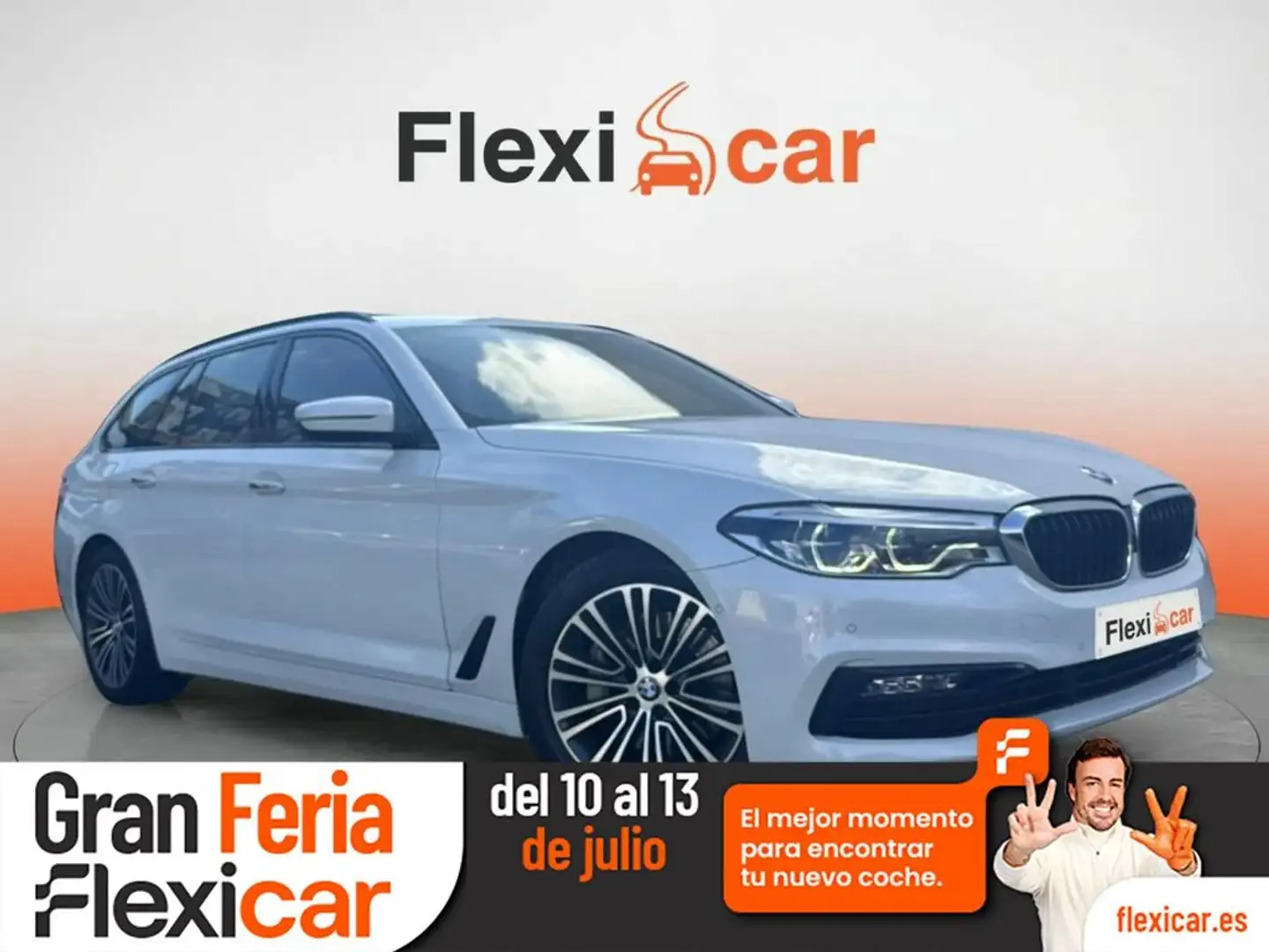 BMW 525 525dA Touring Blanco - 1