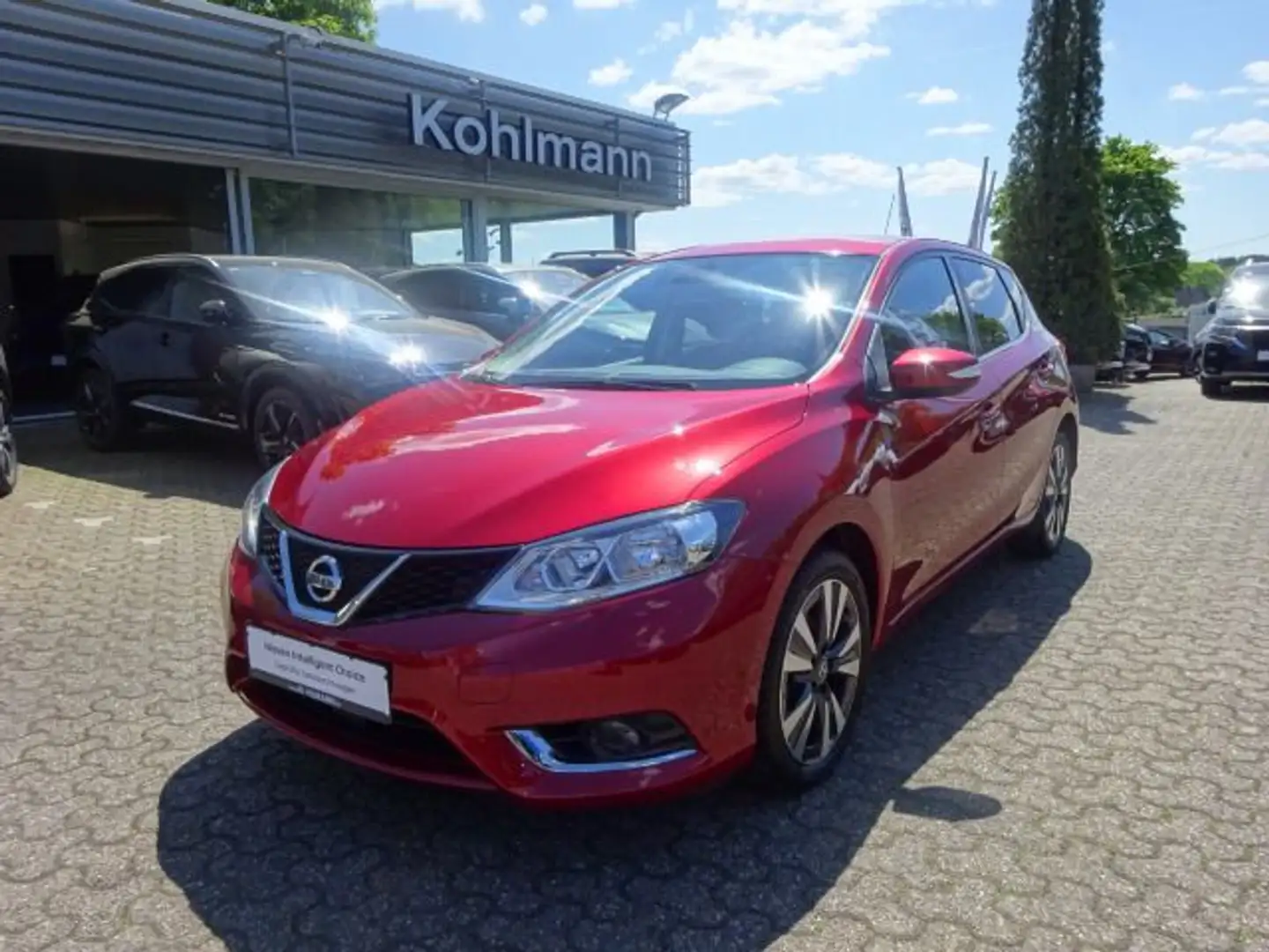 Nissan Pulsar 1.2 N-Connecta Xtronic Kamera Allwetter Czerwony - 1