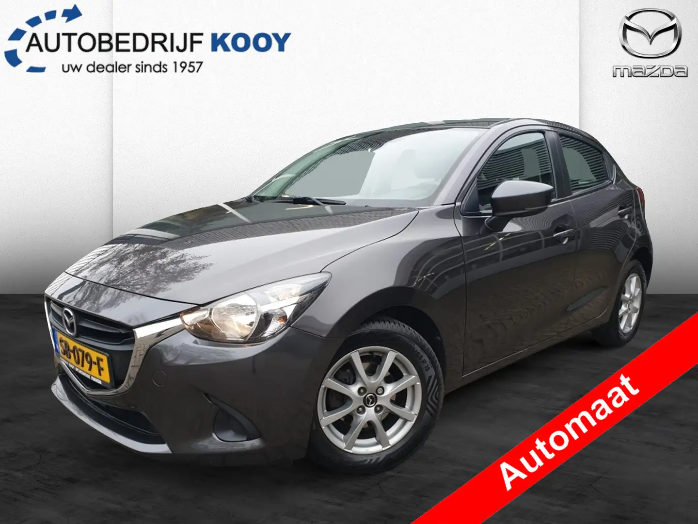 Mazda 2 1.5 Skyactiv-G TS / Automaat / Volledig dealer ond Grigio - 1